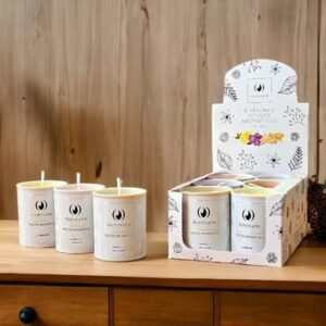 Velón votivo parafina aromático