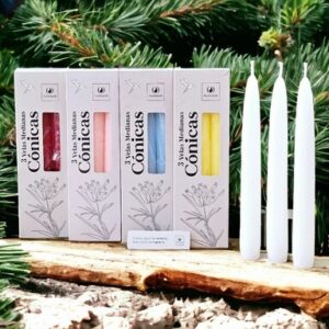 Velas mediana cónica 20cm
