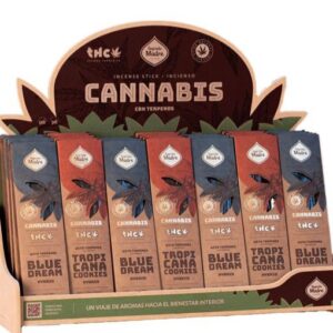 Exhibidor de mostrador Linea Cannabis