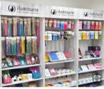 Exhibidor Iluminarte con colgante