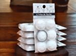 Velas de noche x 6 colgable blanca (iluminarte) - Imagen 2