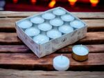 Velas de noche x 24 con 24 latitas
