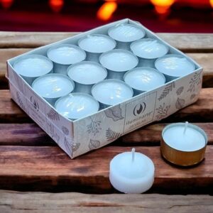 Velas de noche x 24 con 24 latitas