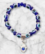 Pulsera ojo turco azul