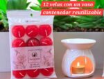 Velas de noche x 12 Color Colgable (iluminarte) - Imagen 3
