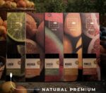 Sahumerios a base de frutas. una hora de duración aproximada. Cada cajita contiene 6 varillas. Esta línea de sahumerios nos trae las bondades naturales de las frutas en sus aromas más deliciosos.