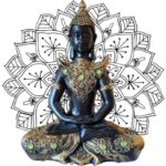 Buda de la meditación grande (39 cm)