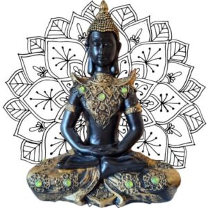 Buda de la meditación grande (39 cm)