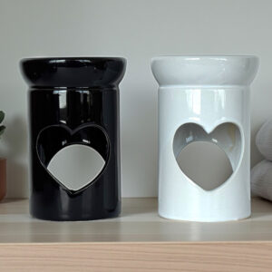 Hornillo Cilíndrico Corazón 12 cm Cod 701T
