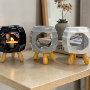 Hornillos Patas Simil Madera 11,3cm Cod 795V
