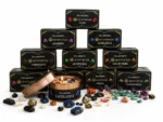 Velas Orgánicas Aromáticas (Con Cristales Semipreciosos)
