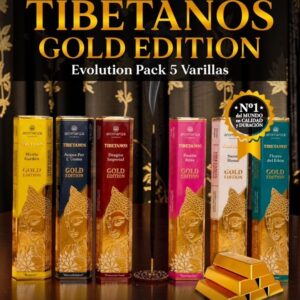 Tibetanos Gold Edition x 5 Varillas