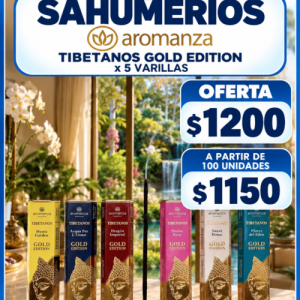 Tibetanos Gold Edition x 5 Varillas