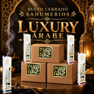Bulto Cerrado Sahumerios Luxury Árabe(60 Unidades)