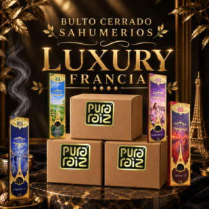 Bulto Cerrado Sahumerios Luxury Francia(60 Unidades)