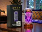 Medusas Giratorias Luminosas Naranjas Cod 7070